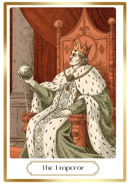The Emperor in the Heirloom deck style