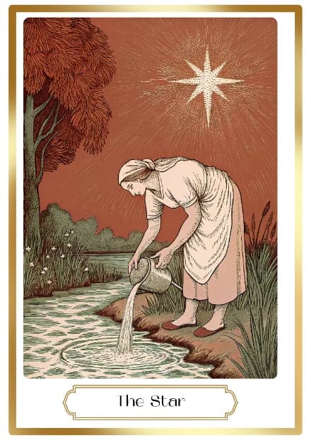 The Star in the Heirloom deck style