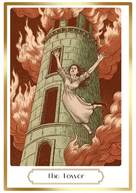 The Tower in the Heirloom deck style