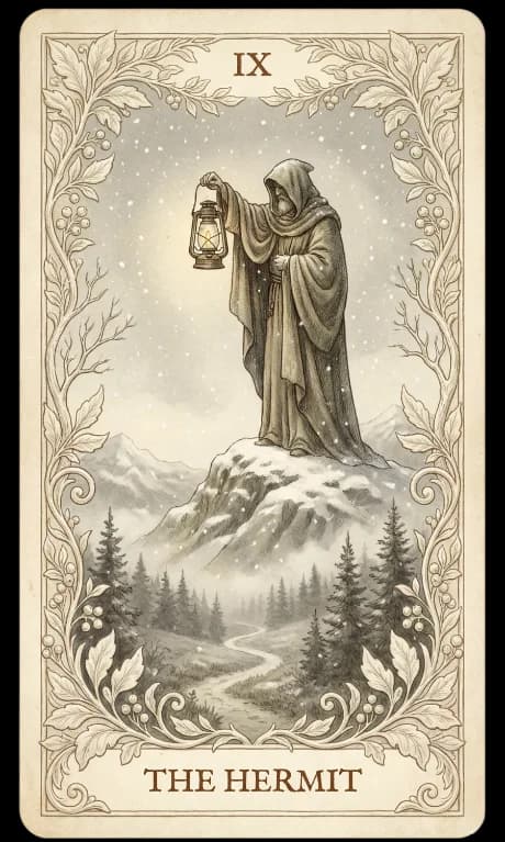 The Hermit in the Wildflower deck style