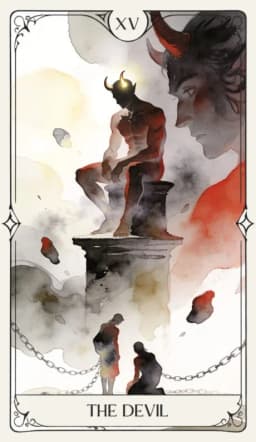 The Devil in the Aquarelle deck style