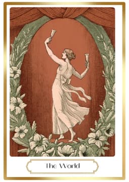 The World in the Heirloom deck style