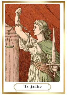 Justice in the Heirloom deck style