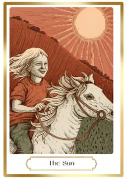 The Sun in the Heirloom deck style
