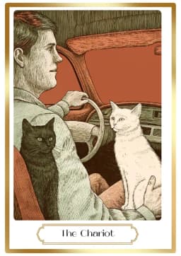 The Chariot in the Heirloom deck style