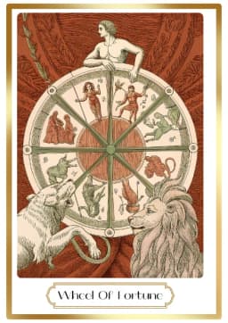 Wheel of Fortune in the Heirloom deck style