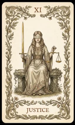 Justice in the Wildflower deck style