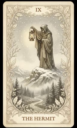 The Hermit in the Wildflower deck style